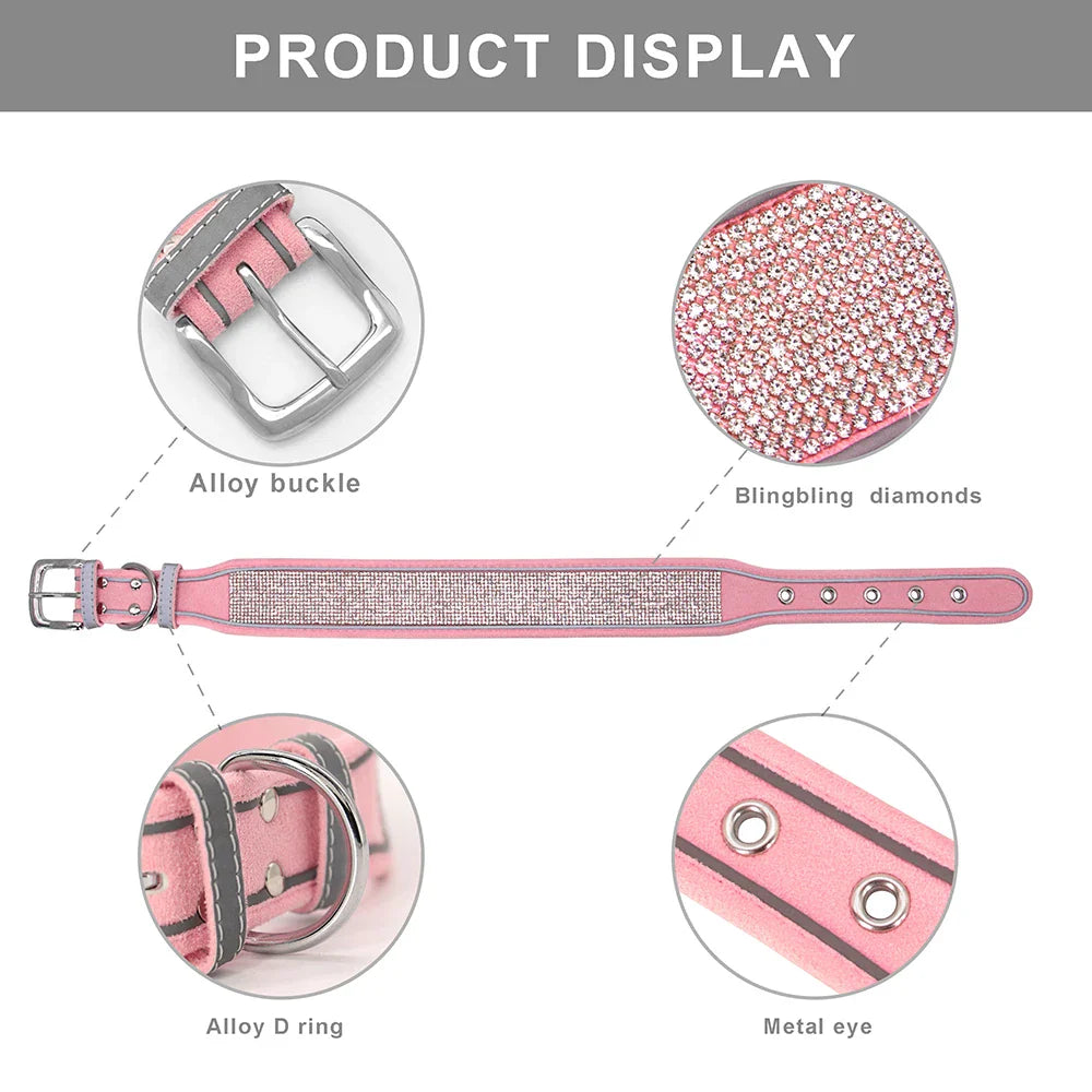 PoochDazzle - Reflective Dog Collar