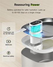 Premium Wireless Steel Cat Fountain